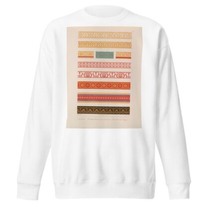 Ornamente aller klassischen Kunst-Epochen nach den Originalien in ihren eigenthümlichen Farben Pl.072 by Wilhelm Zahn Sweatshirt