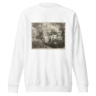 Munitions River by Joseph Pennell Sweatshirt