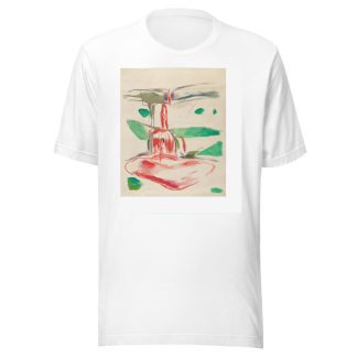 Blood Waterfall by Edvard Munch T-Shirt