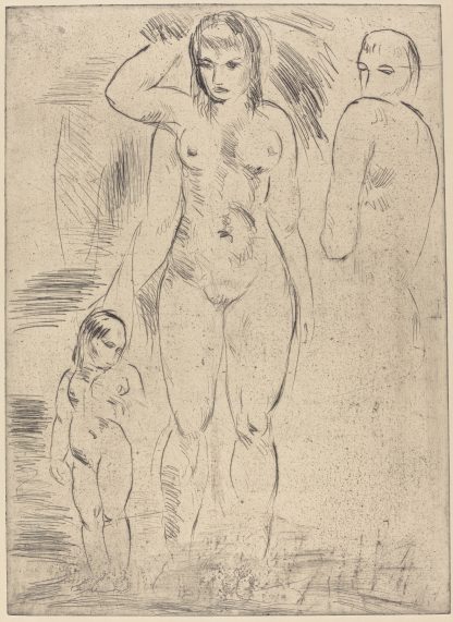 Woman and Child by Wilhelm Lehmbruck